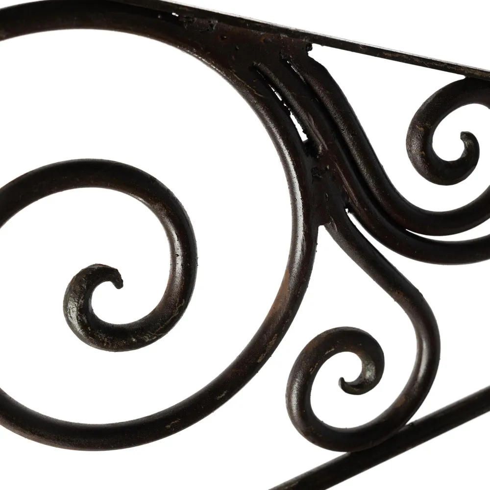 Support en fer pour lampes arabes 88cm