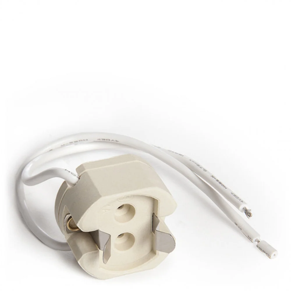 Support de Lampe Céramique G12 Câble 160Mm 180ºc