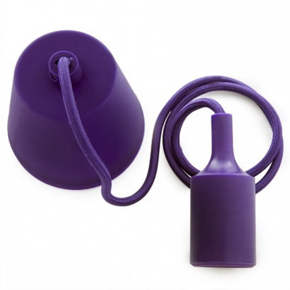 Support de Lampe E27 Mauve