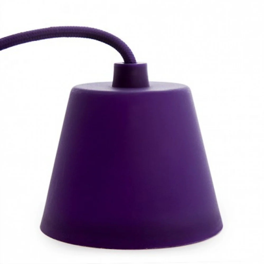 Support de Lampe E27 Mauve