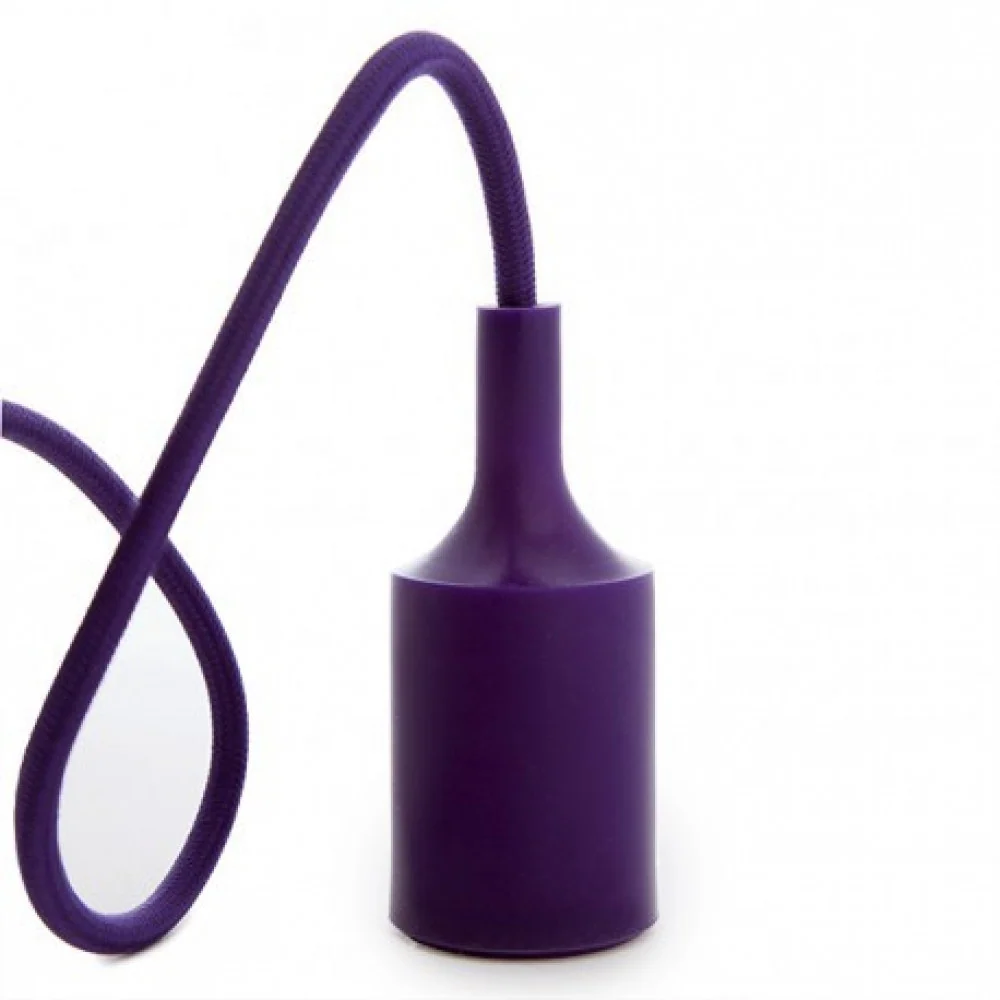 Support de Lampe E27 Mauve