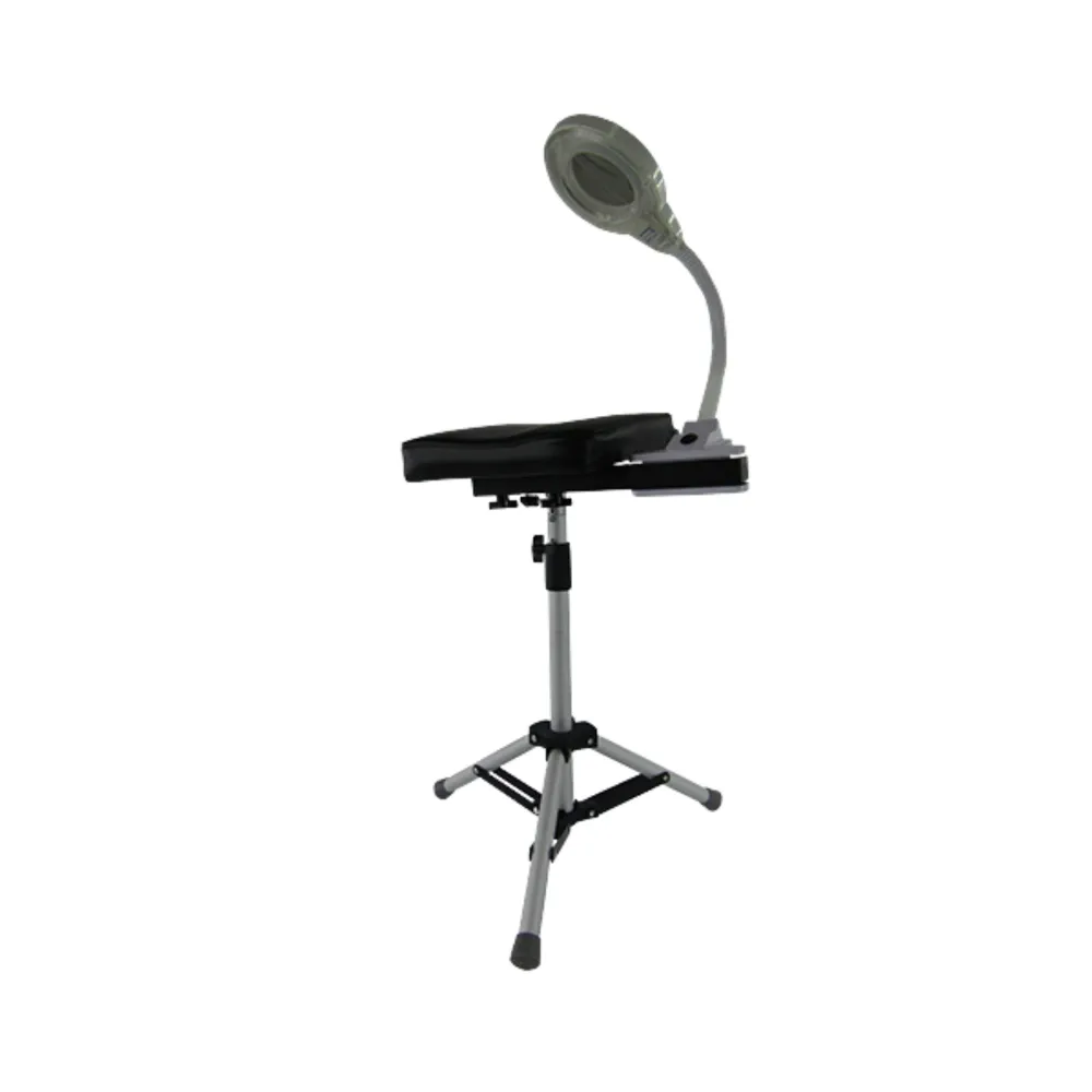 Support de lampe loupe pour Repose Pied à domicile - My Podologie