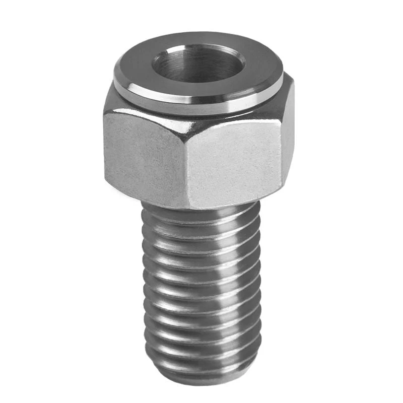 Support de lampe loupe en tube inox