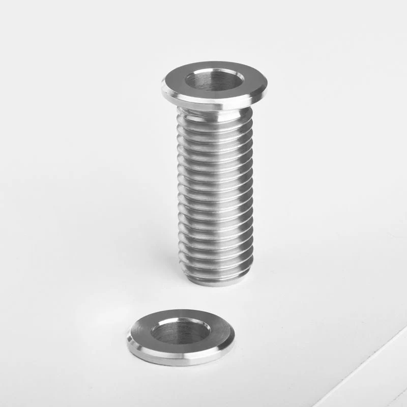 Support de lampe loupe en tube inox