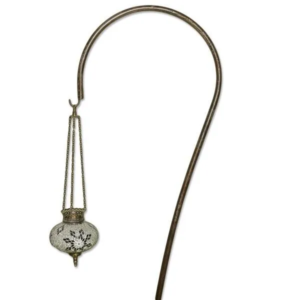 Support de lampe marocain en fer forgé 200cm