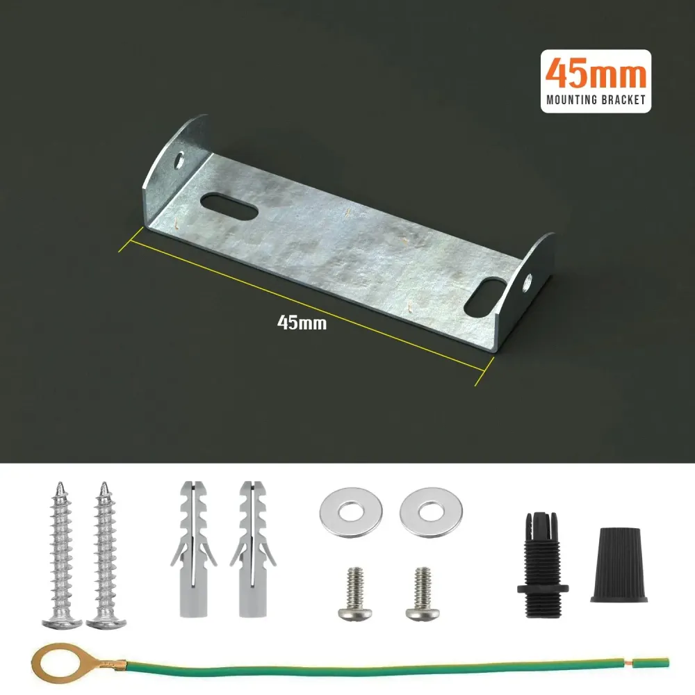 Support de montage latéral pour sangle rose de plafond 45 mm ~1912