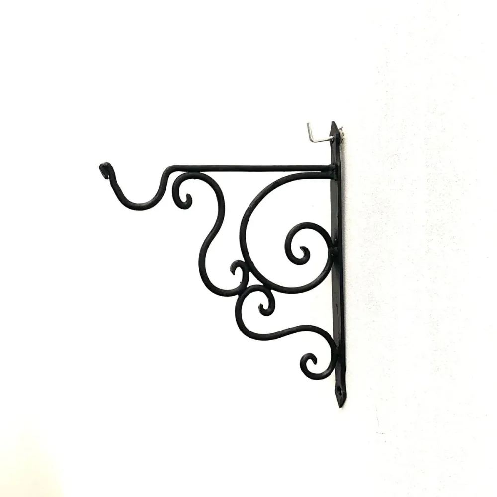 Support pour lampes et lanternes arabes en fer forgé 20 cm