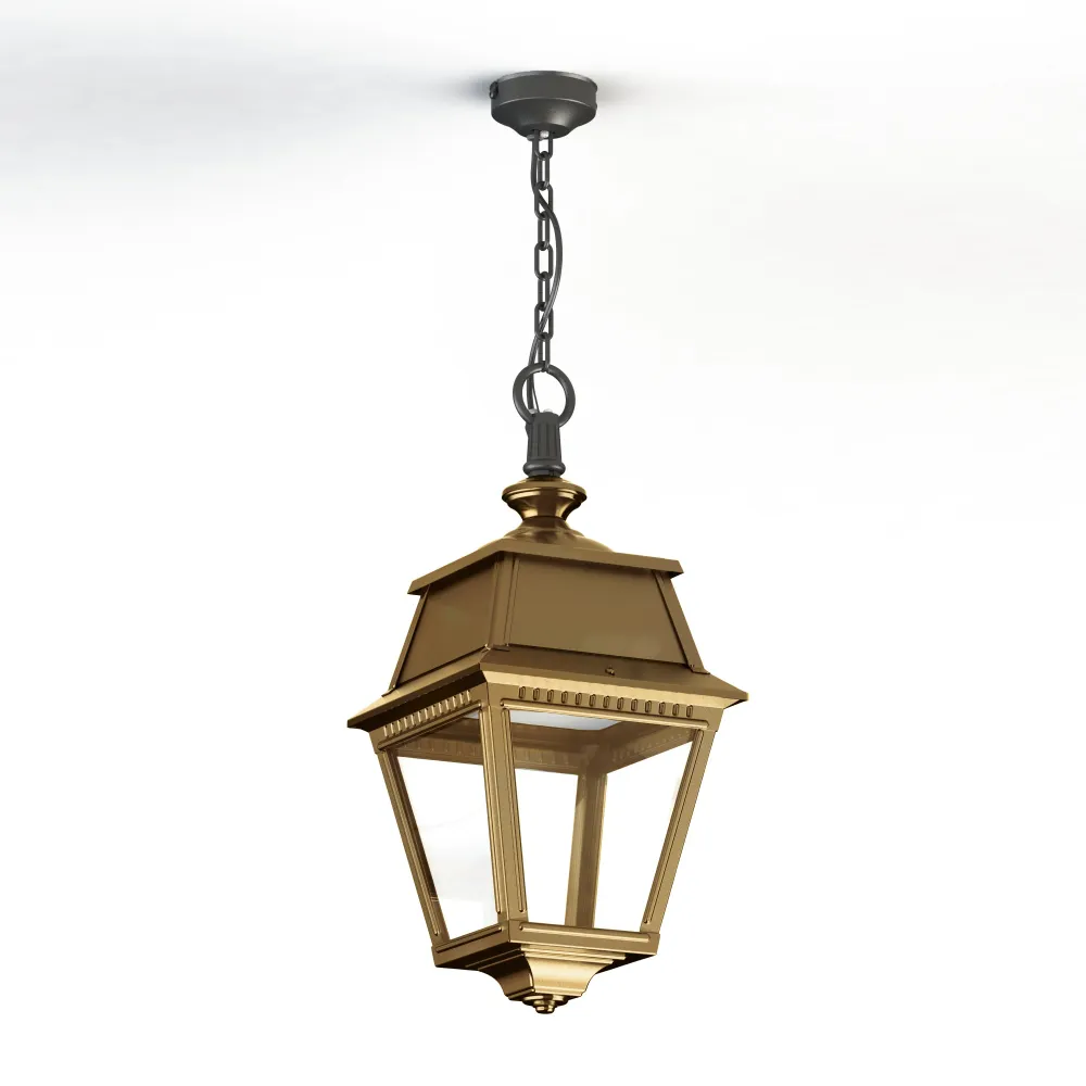 Suspension Avenue 2 N°1 LED clair Laiton vernis teinté 070 102102070