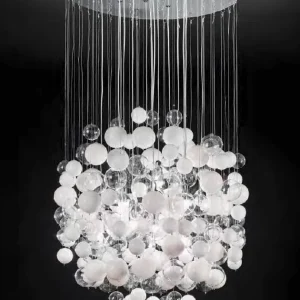 Suspension BOLLICINE verre soufflé