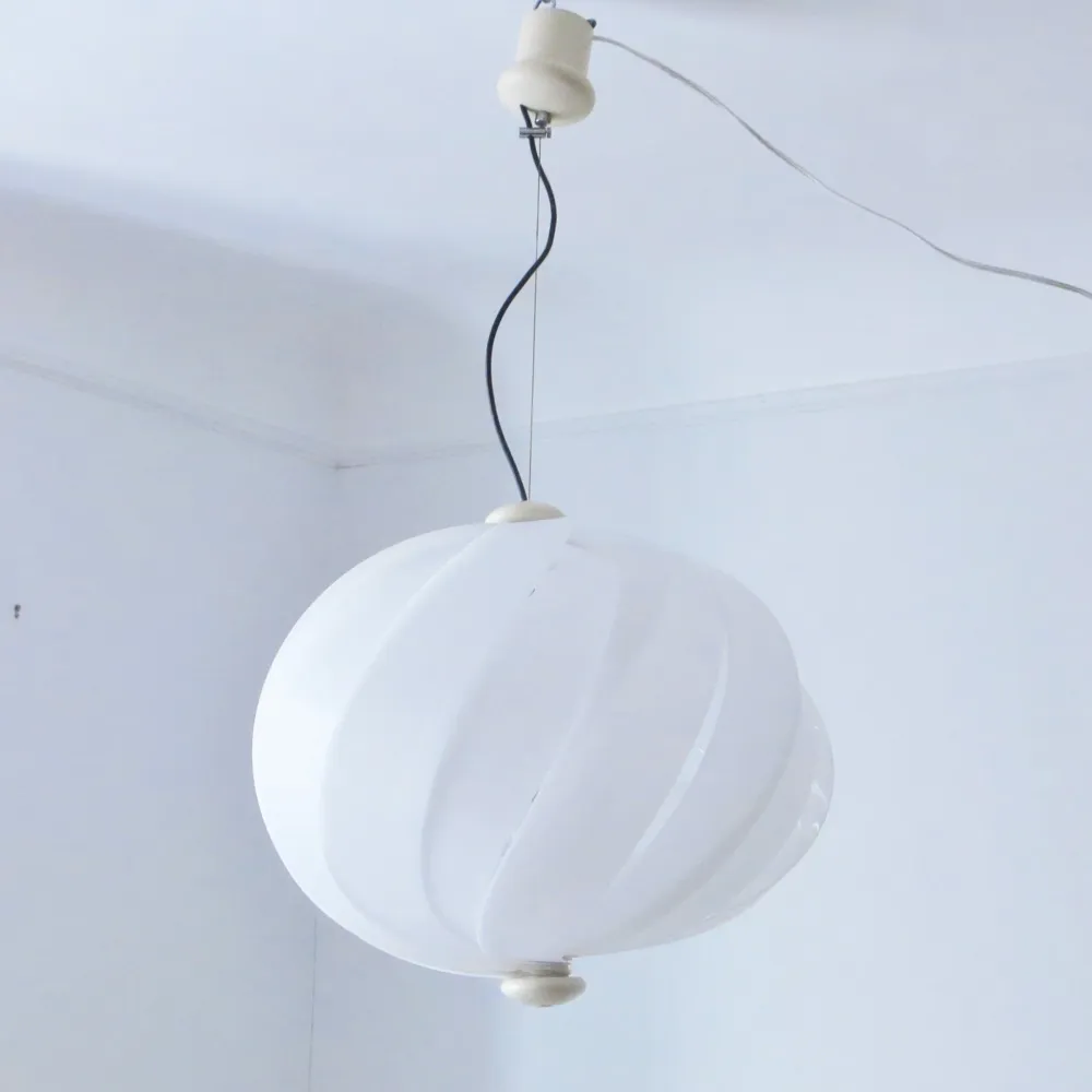 Suspension boule Alicante Emanuele Ponzio Guzzini 1967