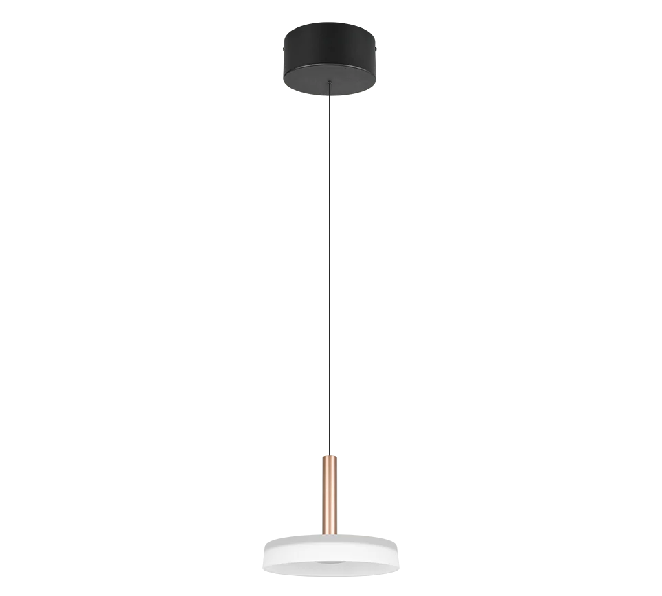 Suspension Céleste verre blanc Trio 354910165