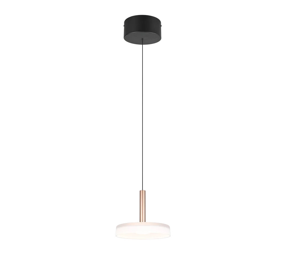 Suspension Céleste verre blanc Trio 354910165