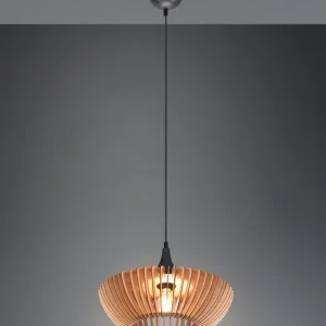 Suspension Colino anthracite/bois 315900142