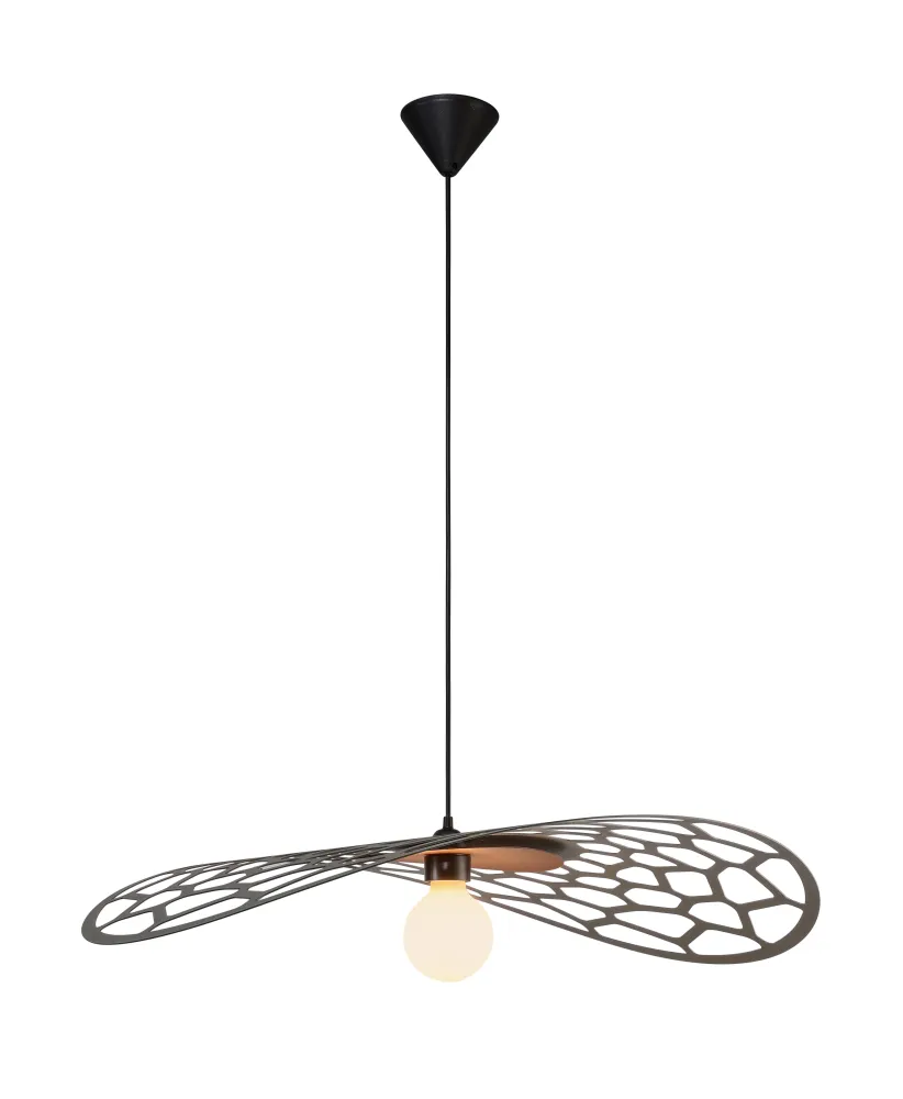 Suspension Eole havane/sable du tatami D95