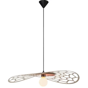 Suspension Eole lin/havane D40