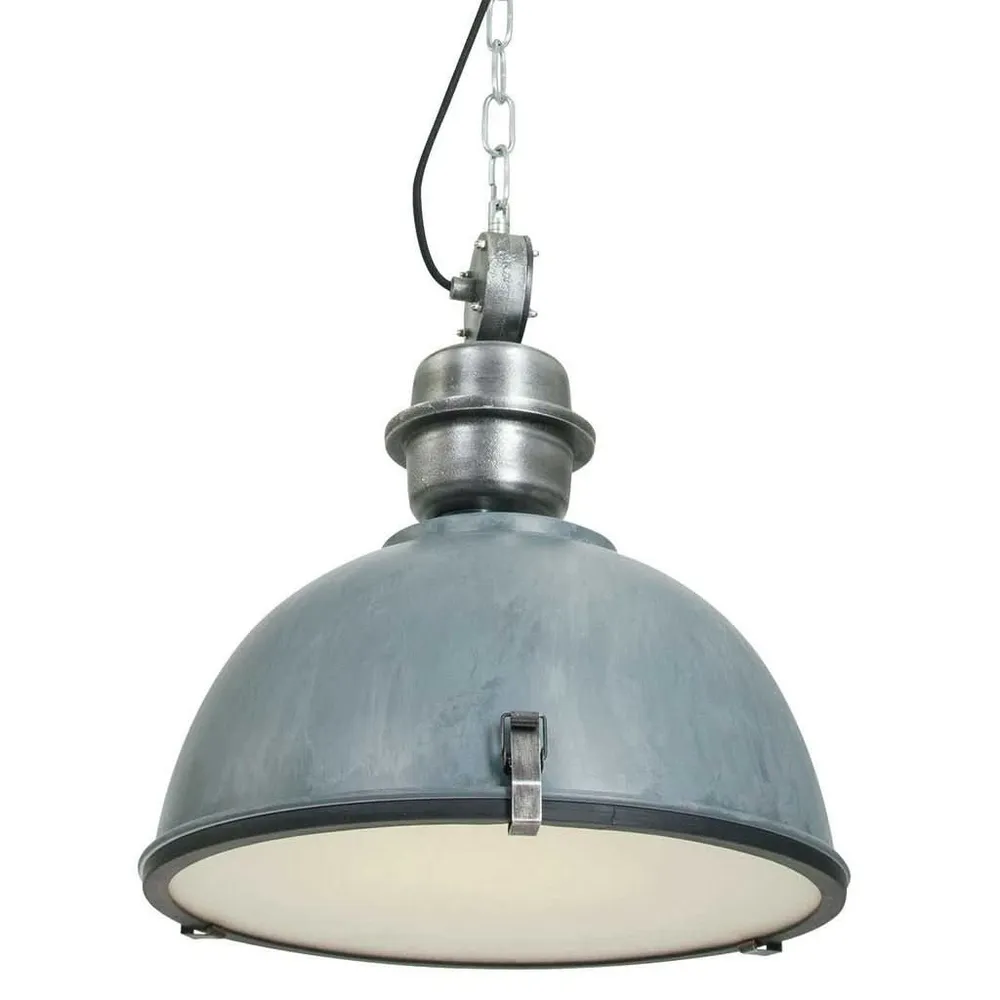 Suspension Industrielle Grise | Jory