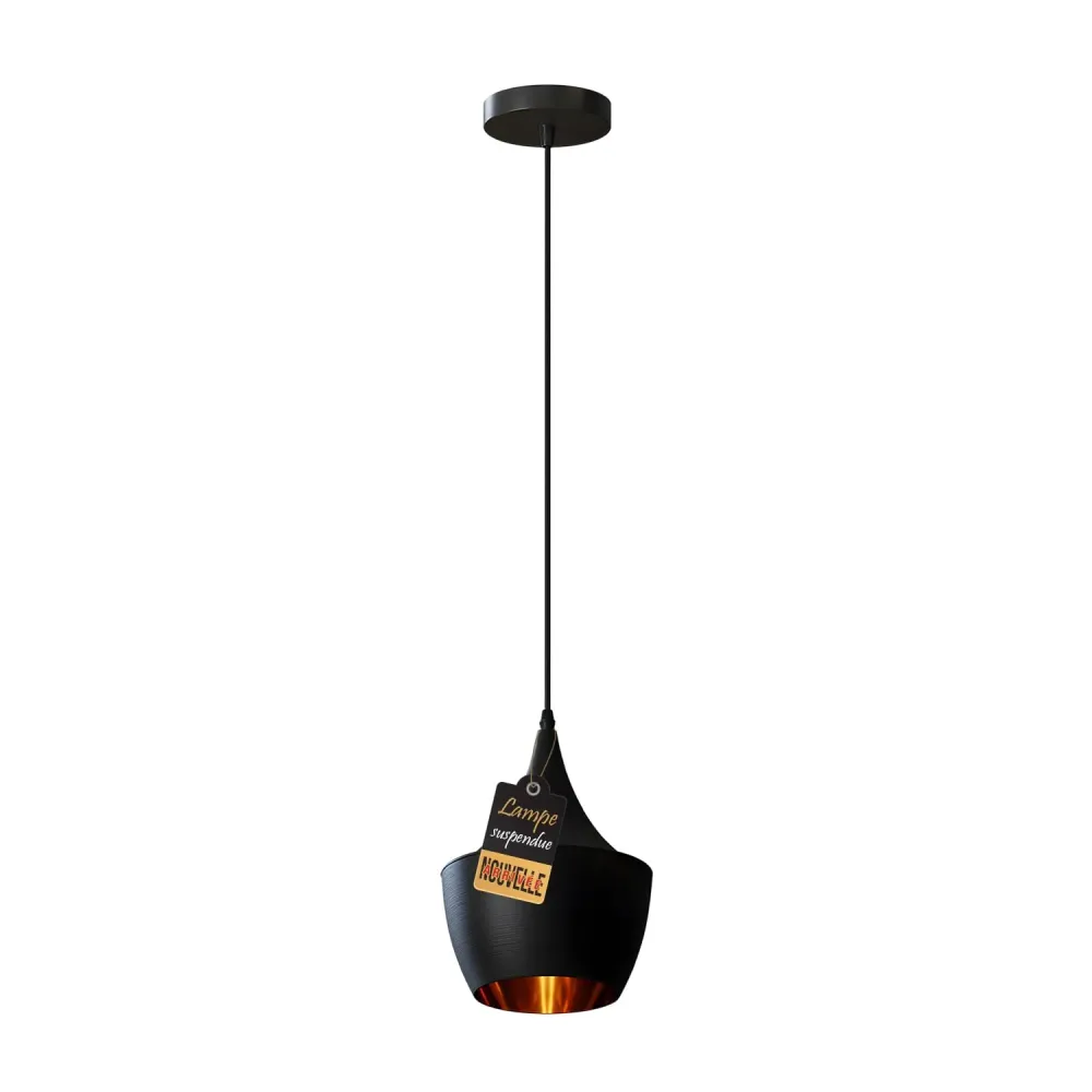 Suspension industrielle LEDSone, luminaire contemporain E27 ~ 1975