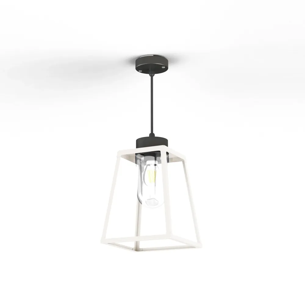 Suspension Lampiok 1 N°3 clair Blanc 001 131005001