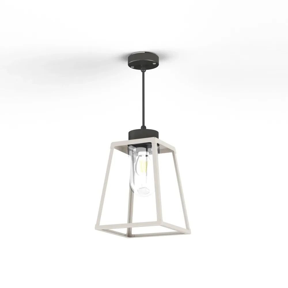 Suspension Lampiok 1 N°3 clair Blanc pur 101 131005101