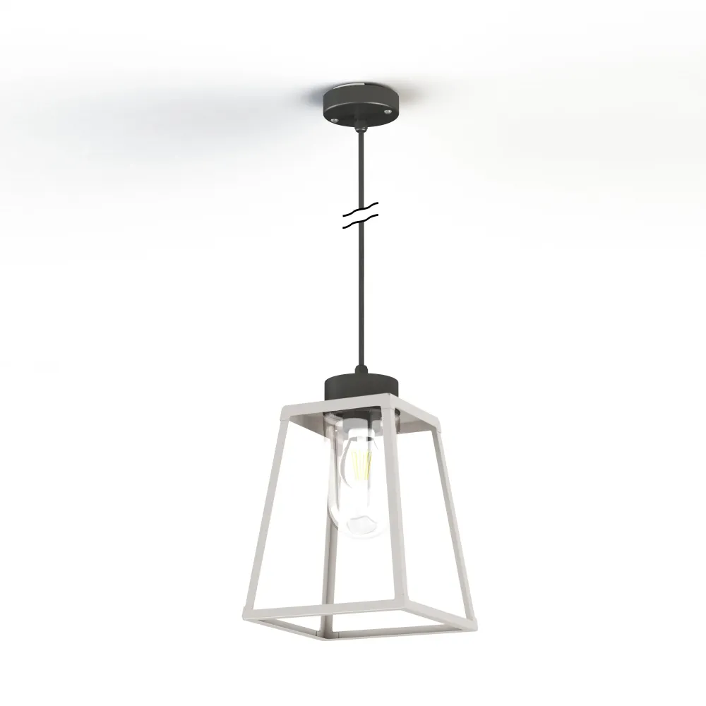 Suspension Lampiok 1 N°4 clair Blanc pur 101 131007101