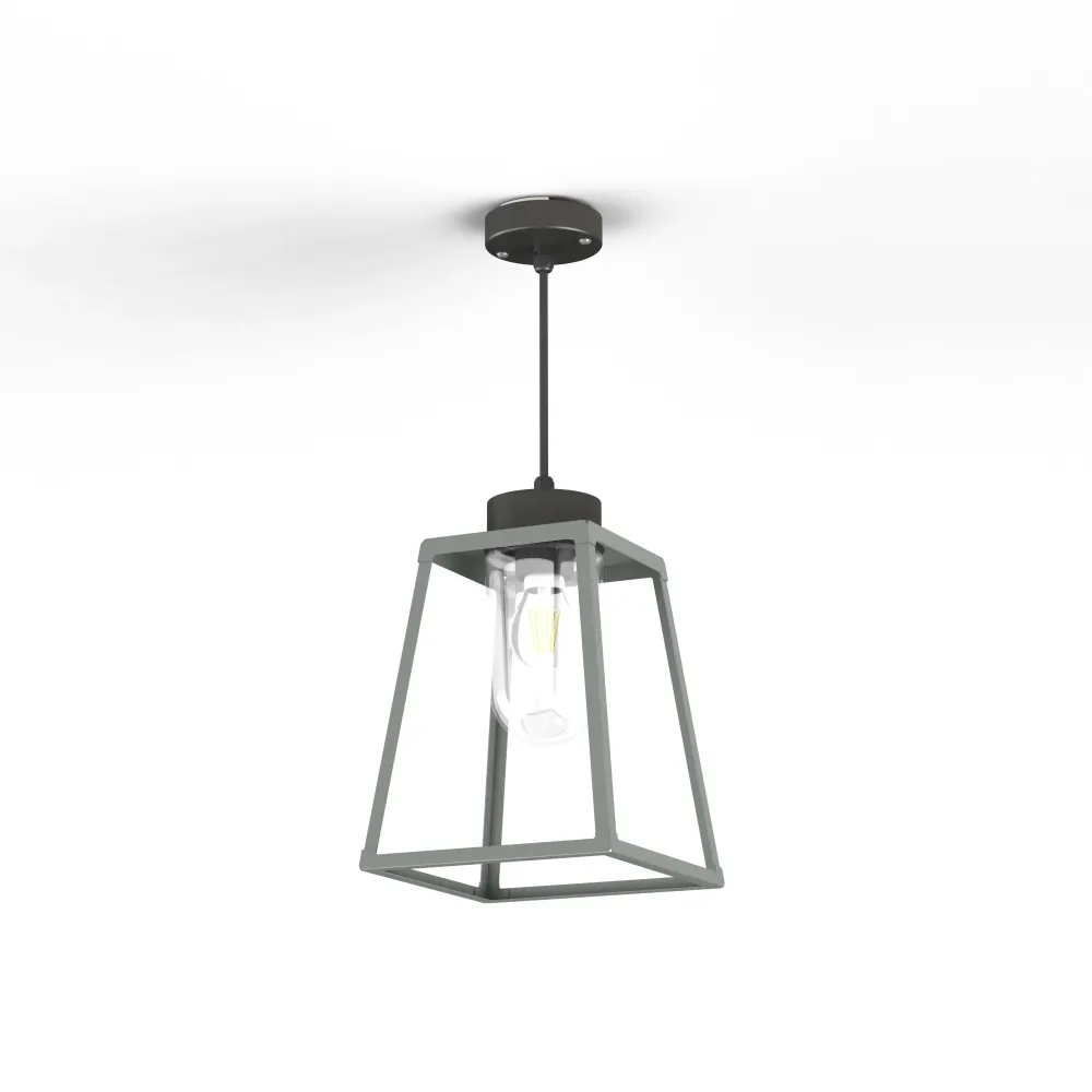 Suspension Lampiok 1 N°3 clair Gris soie 105 131005105