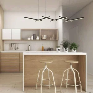 Suspension LED Zambelis 1948 noire