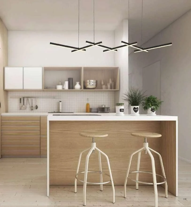 Suspension LED Zambelis 1948 noire
