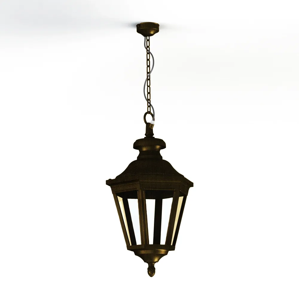 Suspension Louis XIII N°1 LED 2700°K Patiné doré 009 130102009
