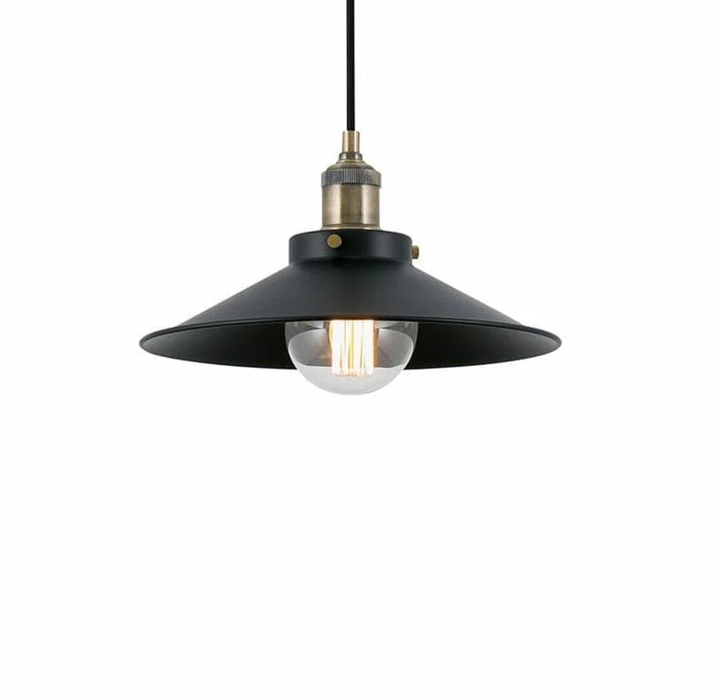 Suspension MARLIN-5L or vieilli et noir