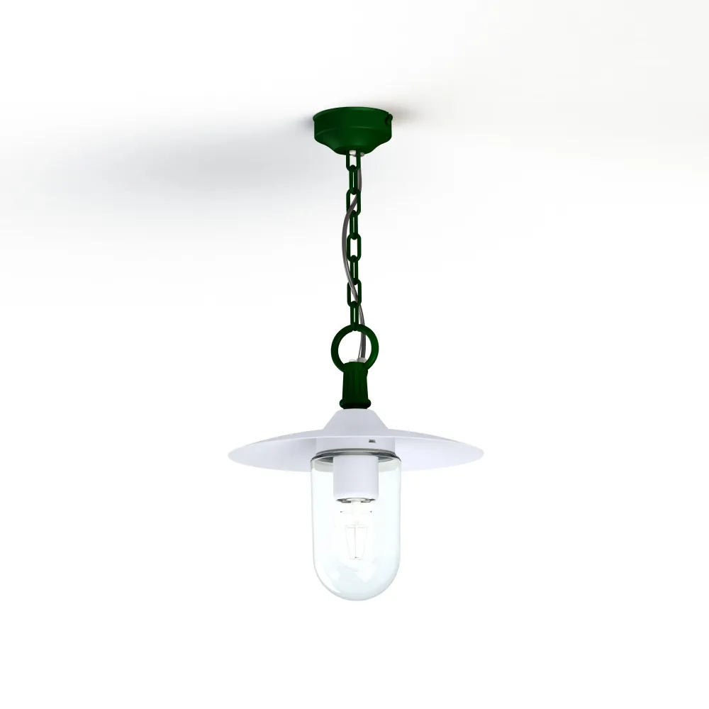 Suspension Montana N°1 clair Dôme blanc- Vert Anglais 019 139001019