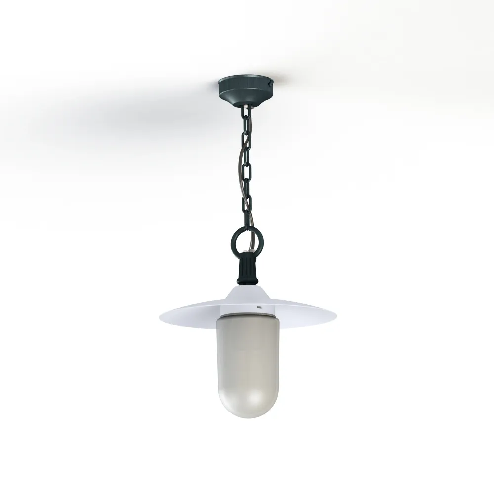 Suspension Montana N°1 opale Dôme blanc- Vert de gris 008 139003008