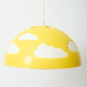 Suspension "Skojig" jaune, Henri Preutz, Ikea, 1990s