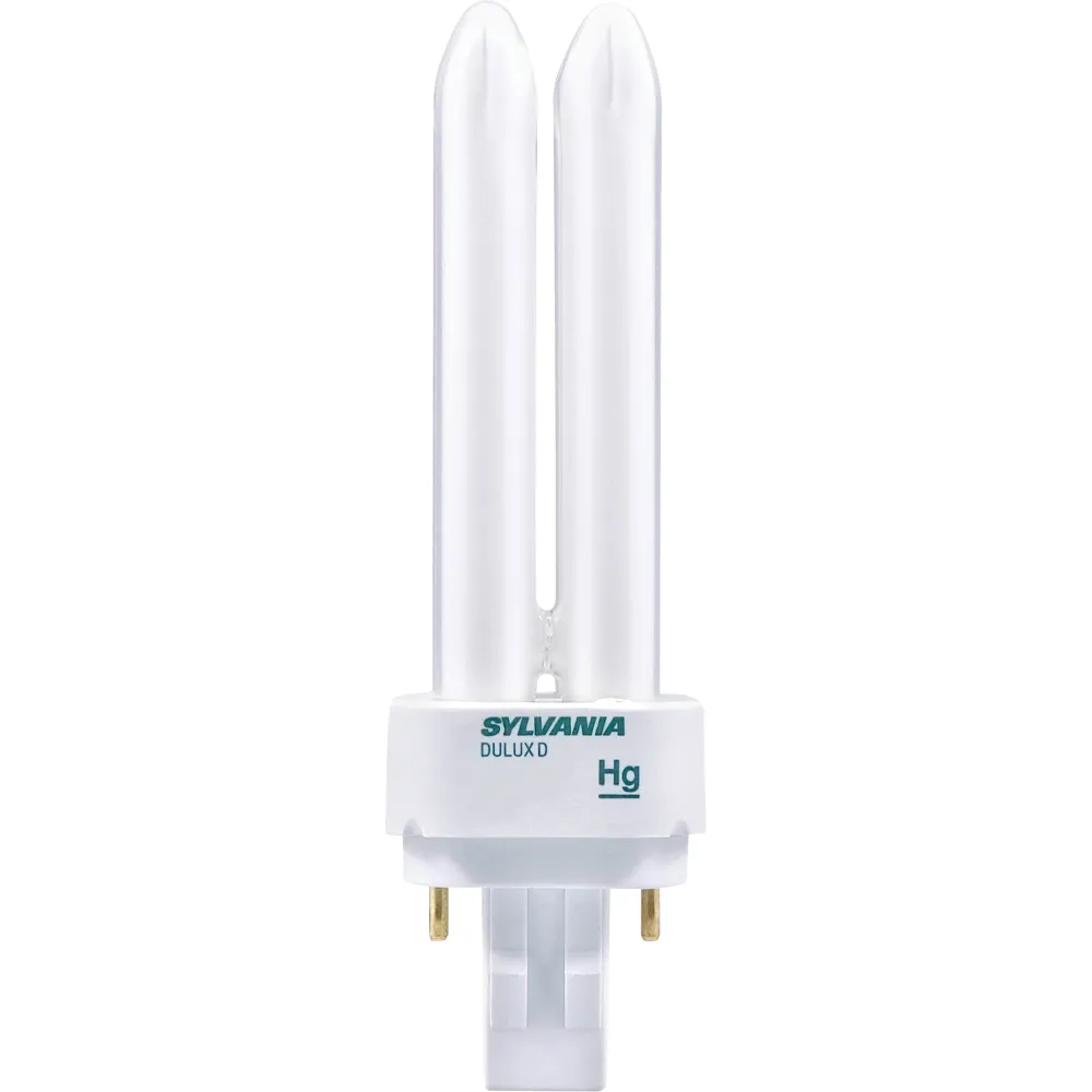 Lampe fluorescente compacte à double tube Dulux® D Preheat Sylvania