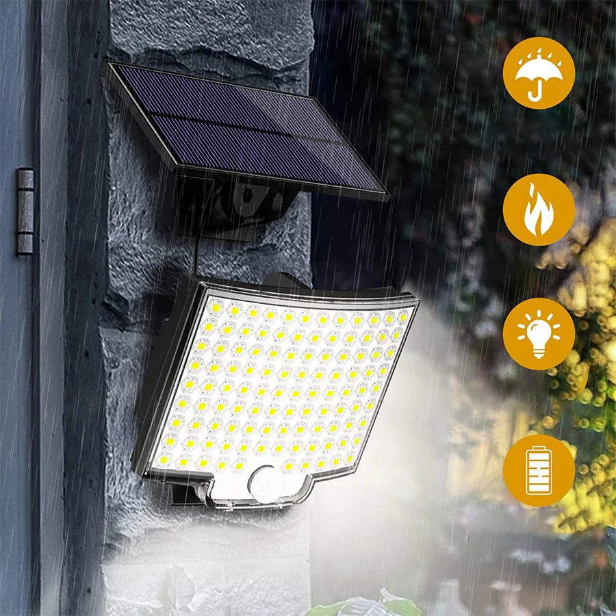 Lampe solaire 106 LED avec détecteur de mouvement achetée 1 Achetée = 1 OFFERTE TéléAchat EXPRESS
