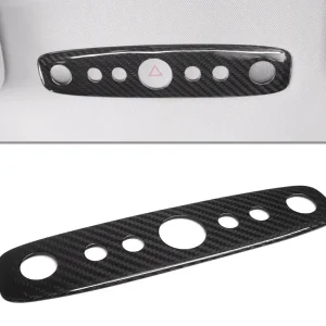 Tesla Model 3 Highland Kit de protection pour lampe de lecture intérieure en fibre de carbone véritable