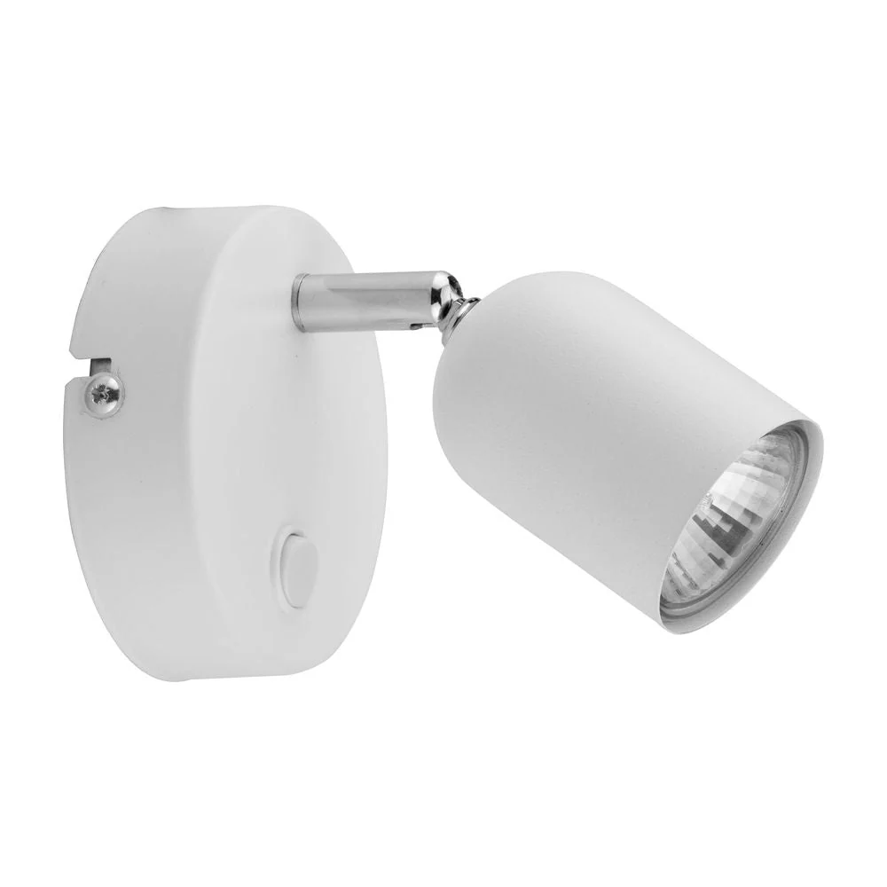 Applique murale décorative TOP en métal GU10 1L White TK Lighting