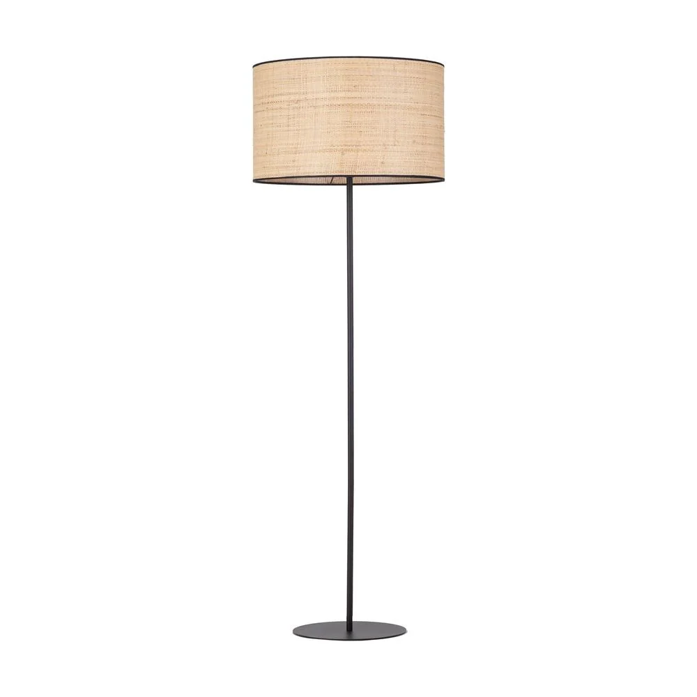 Lampadaire LIBERIA en métal noir E27 1L TK Lighting