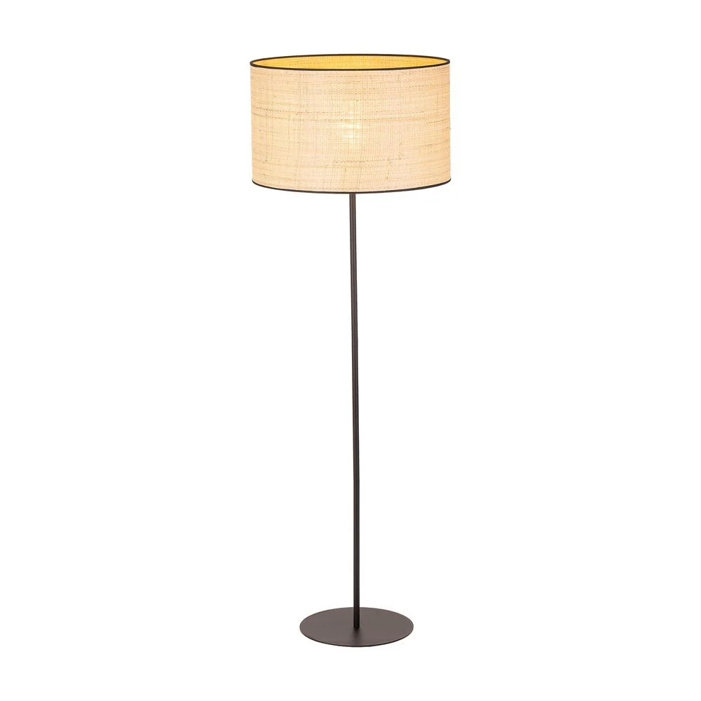 Lampadaire LIBERIA en métal noir E27 1L TK Lighting