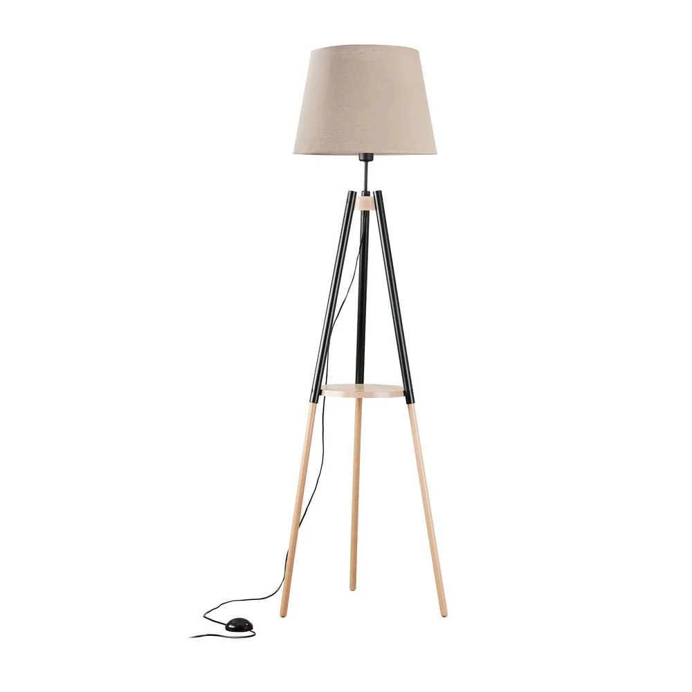 Lampadaire VAIO en métal E27 1L White TK Lighting