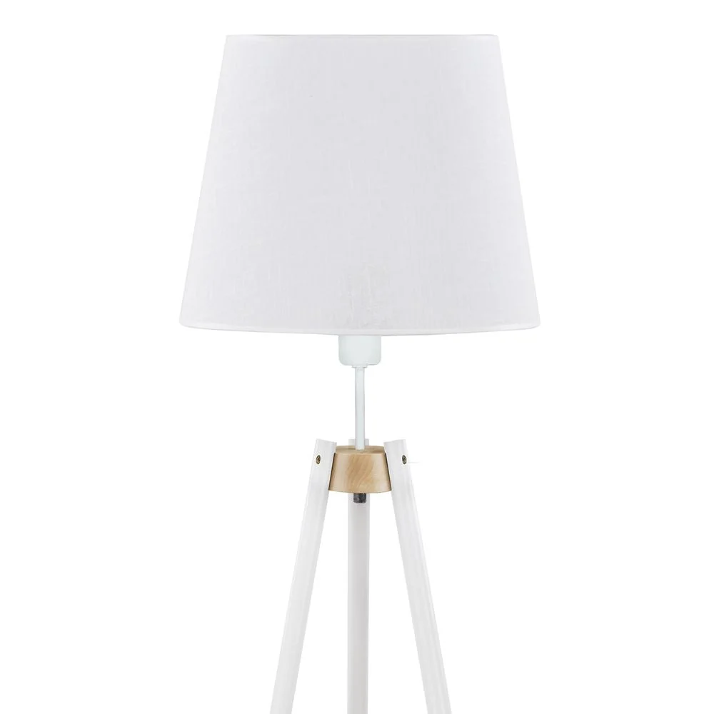 Lampadaire VAIO en métal E27 1L White TK Lighting