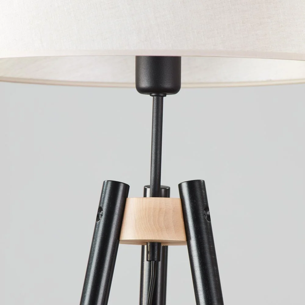 Lampadaire VAIO en métal E27 1L White TK Lighting