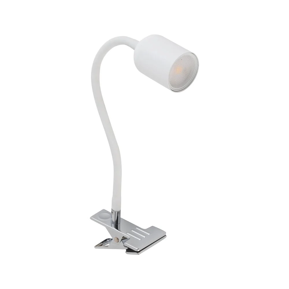 Lampe à pince TOP en métal GU10 1L White TK Lighting