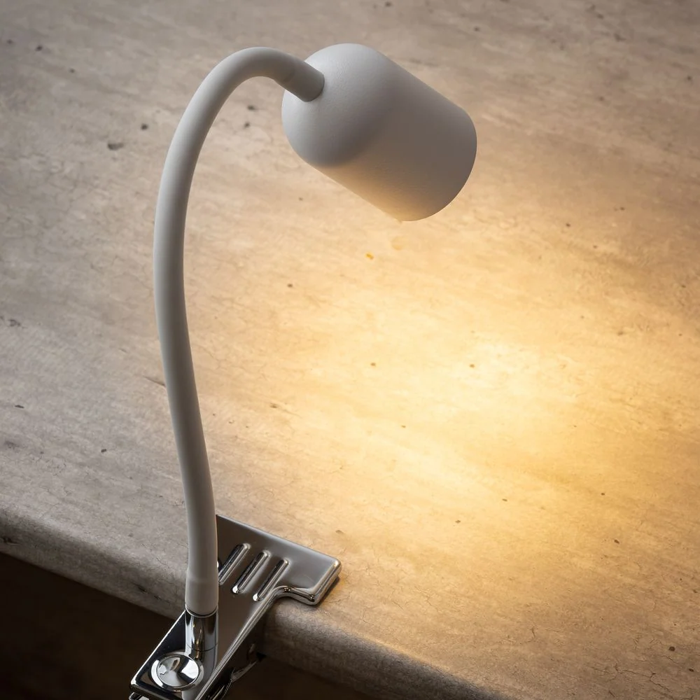 Lampe à pince TOP en métal GU10 1L White TK Lighting