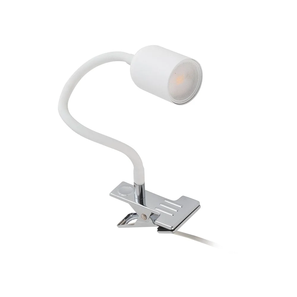 Lampe à pince TOP en métal GU10 1L White TK Lighting