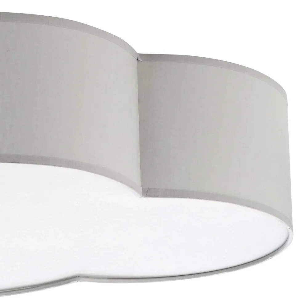 Plafonnier encastré CLOUD en métal E27 4L White TK Lighting