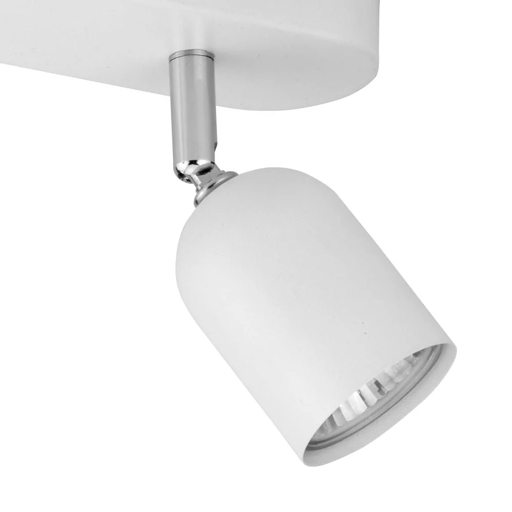 Rail d'éclairage supérieur en métal GU10 2L White TK Lighting
