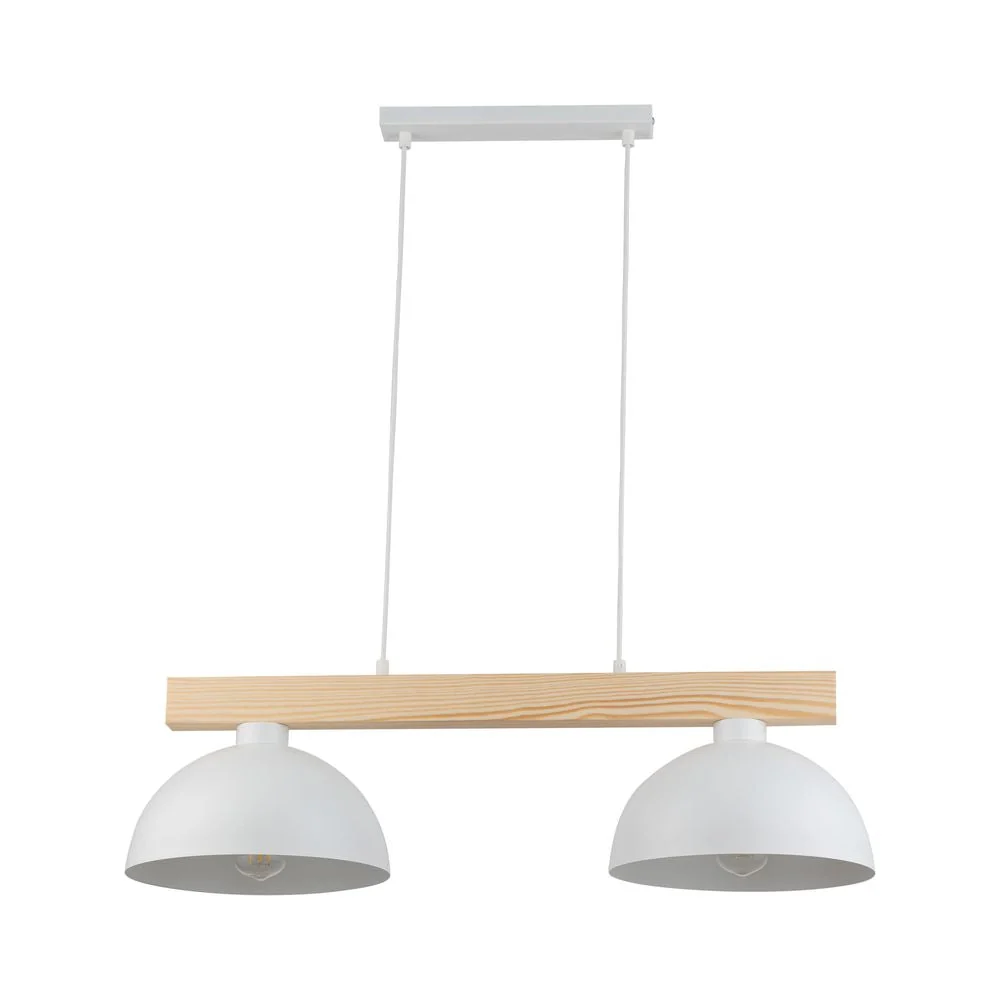 Suspension linéaire OSLO en métal E27 2L Black TK Lighting