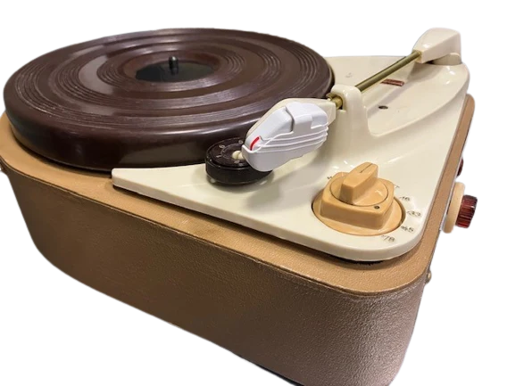 Tourne disque avec amplificateur à lampe Supertone S-4