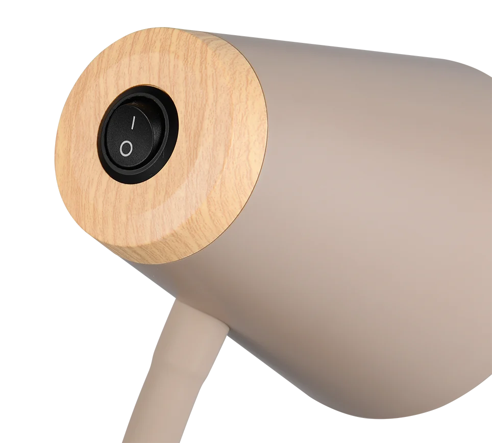 Lámpara de pie Trio Pongo LED warm beige 3000K 145cm R45831143