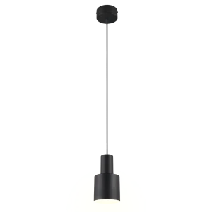 Trio Agudo Pendant lamp 1L black 319400132